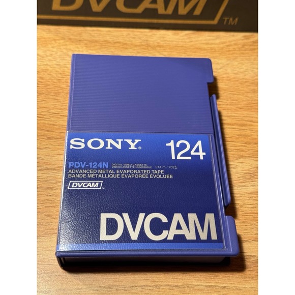 NEW 10 Sony PDV-124N Digital Video Cassettes DVCAM 124‎ Minutes Unused - Picture 5 of 5